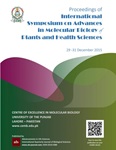 Cover for Proceedings of International Symposium on Advances in Molecular Biology of Plants and Health Sciences