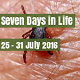 Advancements in Life Sciences' Seven Days in Life  (25- 31 July 2016)