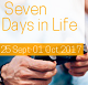  Advancements in Life Sciences' Seven Days in Life (25 Sept - 01 Oct 2017)